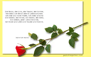 Ich liebe alleine - Heinrich Heine