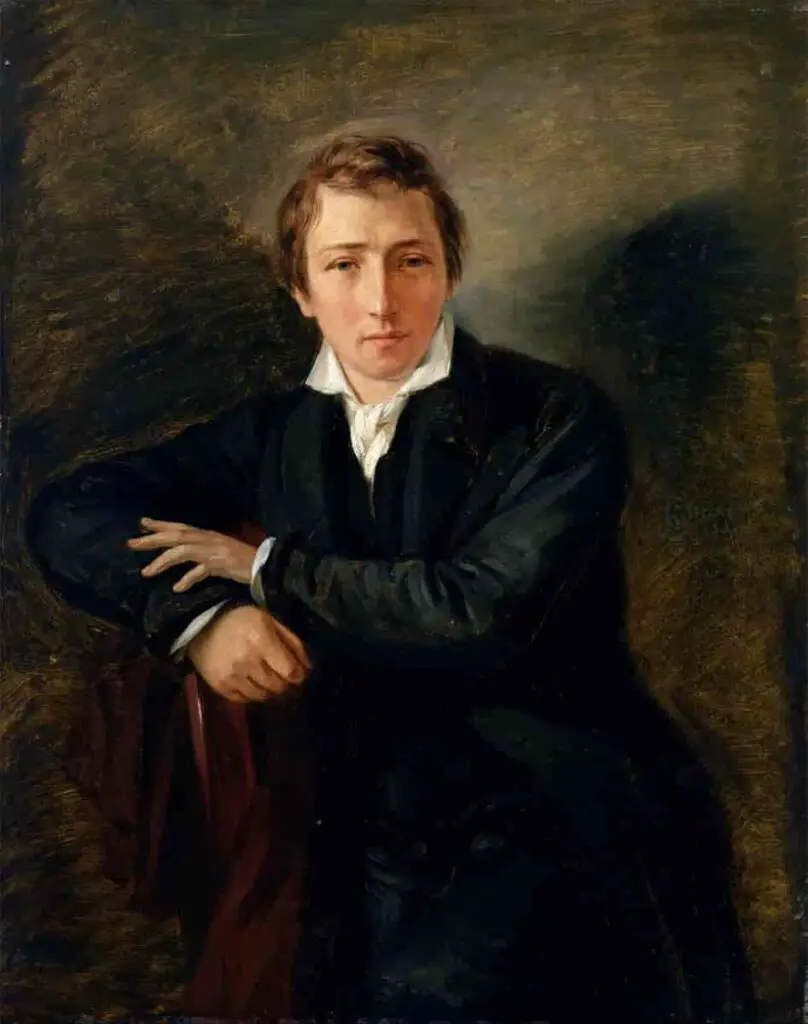 Portrait Heinrich Heine Autor