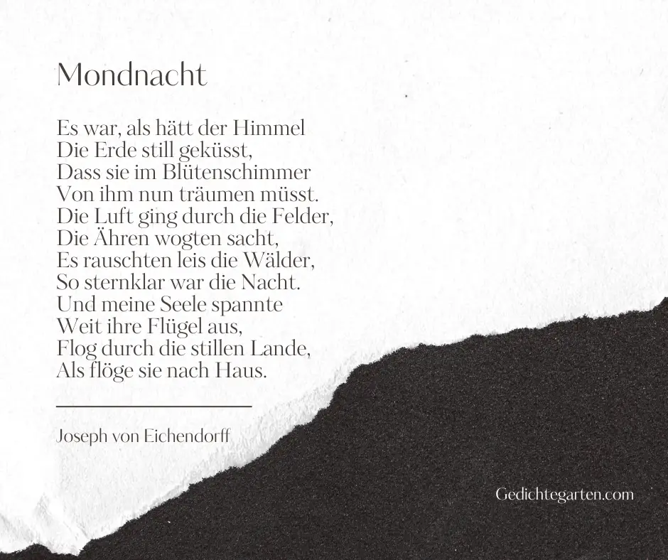 Mondnacht - Joseph von Eichendorff 