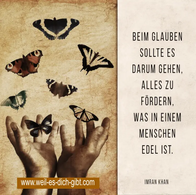 „Beim Glauben geht es darum, alles zu fördern, was einem Menschen edel ist.“ – Imran Khan über die wahre Bedeutung des Glaubens