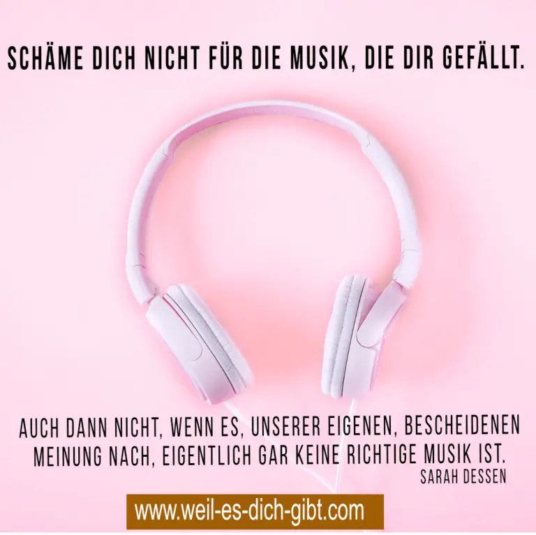 „Schäme dich nicht für die Musik, die dir gefällt.“ – Warum Musikgeschmack eine Frage des Herzens ist 🎶❤️