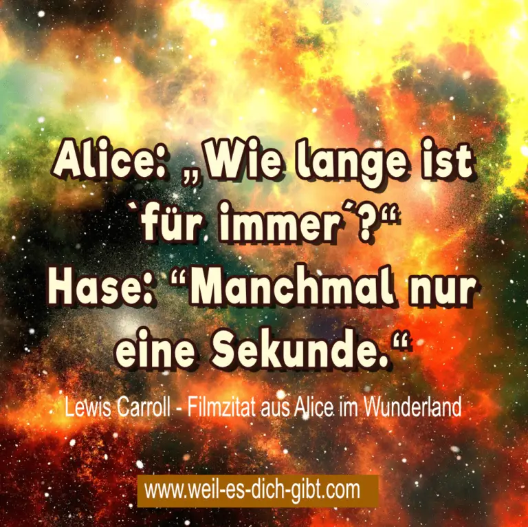 „Wie lang ist die Ewigkeit?“ – Eine Frage, die mehr bedeutet als Zeit