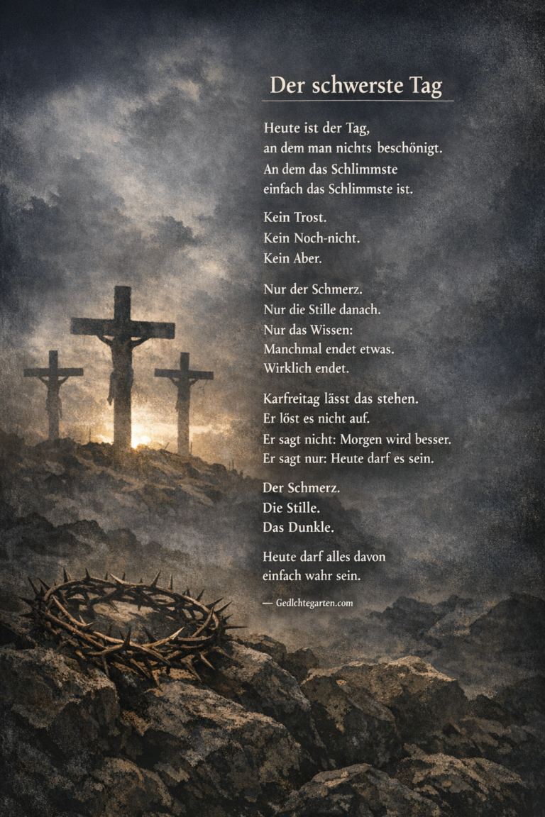 „Der schwerste Tag“ – für alle, die wissen wie sich das anfühlt